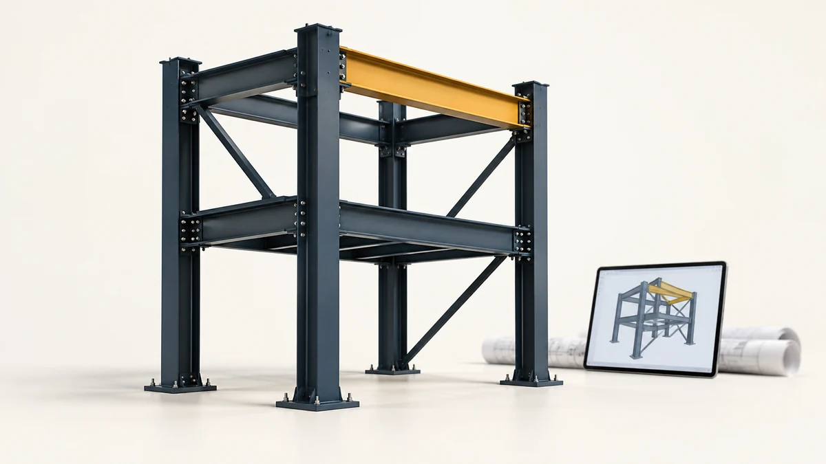 Editorial illustration for Tekla 3D modelling